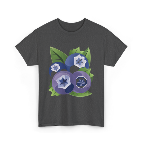 Blueberry Fruit Blueberries Berry T-Shirt - Dark Heather
