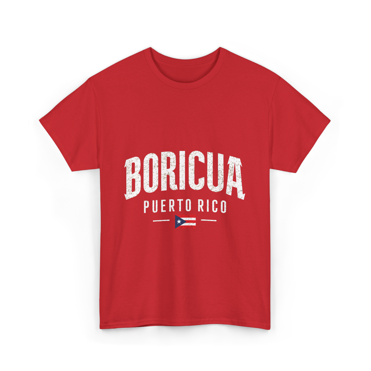 Boricua Puerto Rico Pride T-Shirt - Red