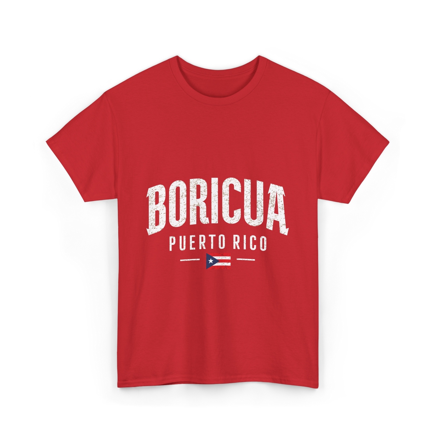 Boricua Puerto Rico Pride T-Shirt - Red