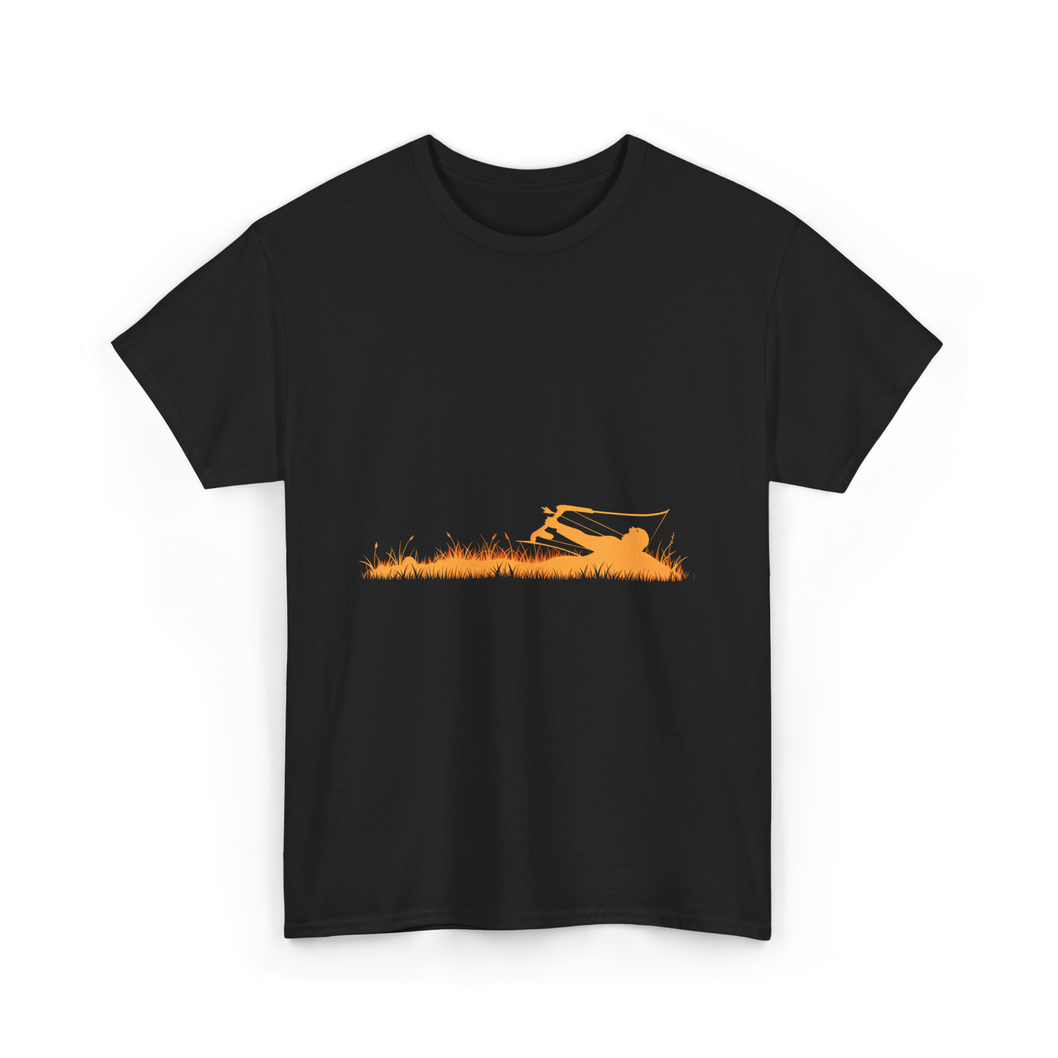 Bow Hunter Archery Hunting T-Shirt - Black