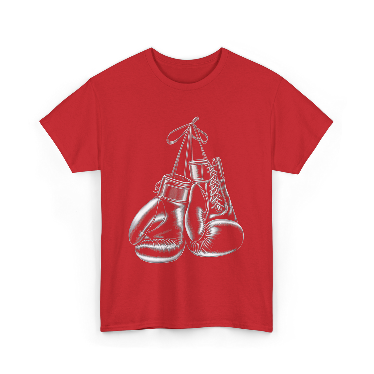 Boxing Gloves Boxing T-Shirt - Red