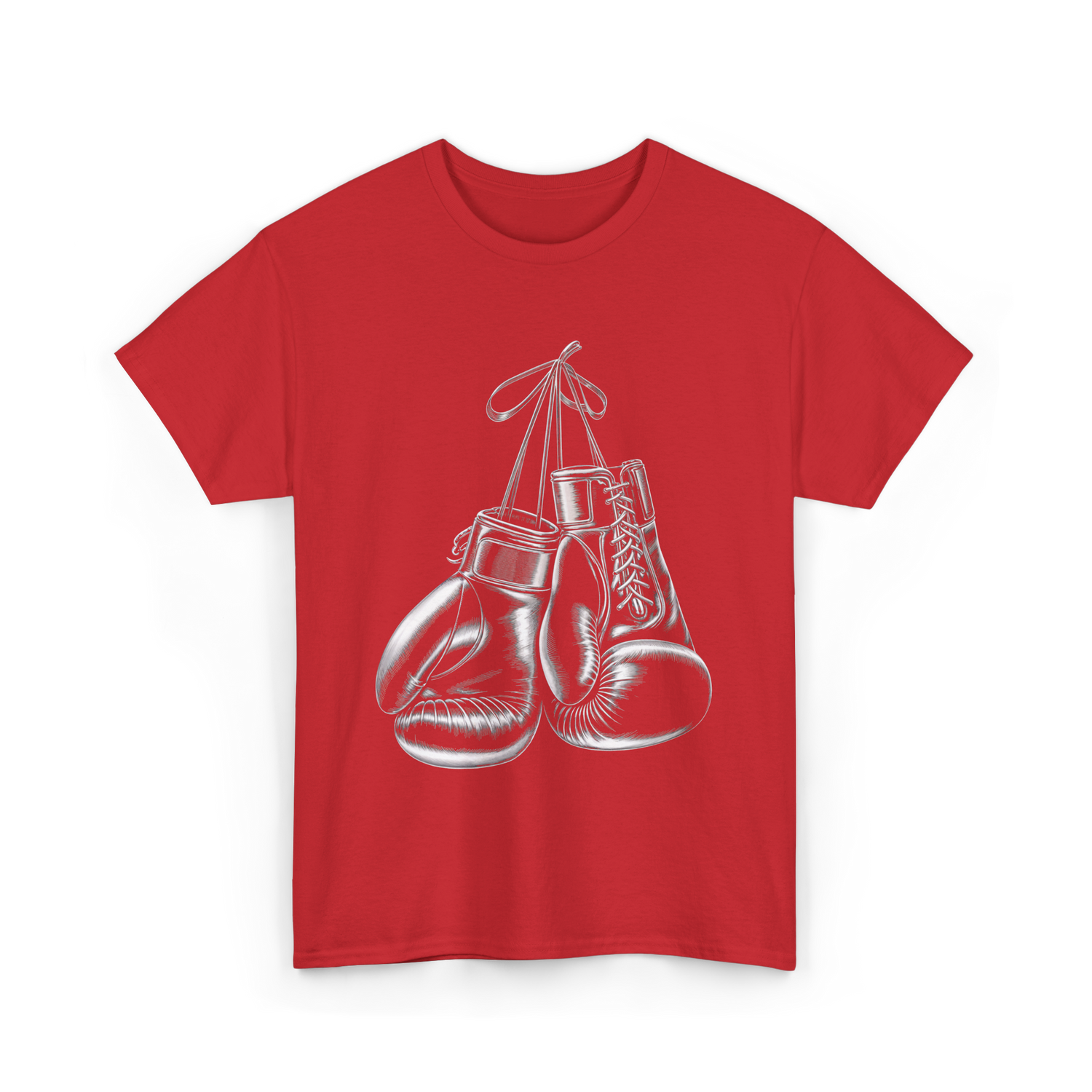 Boxing Gloves Boxing T-Shirt - Red