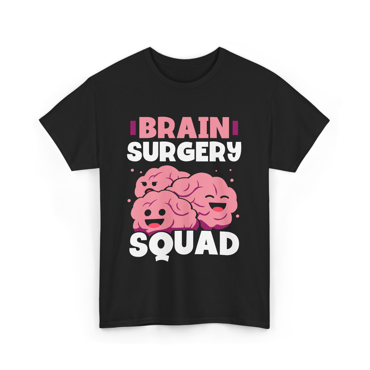 Brain Surgery Squad Brain Health T-Shirt - Black