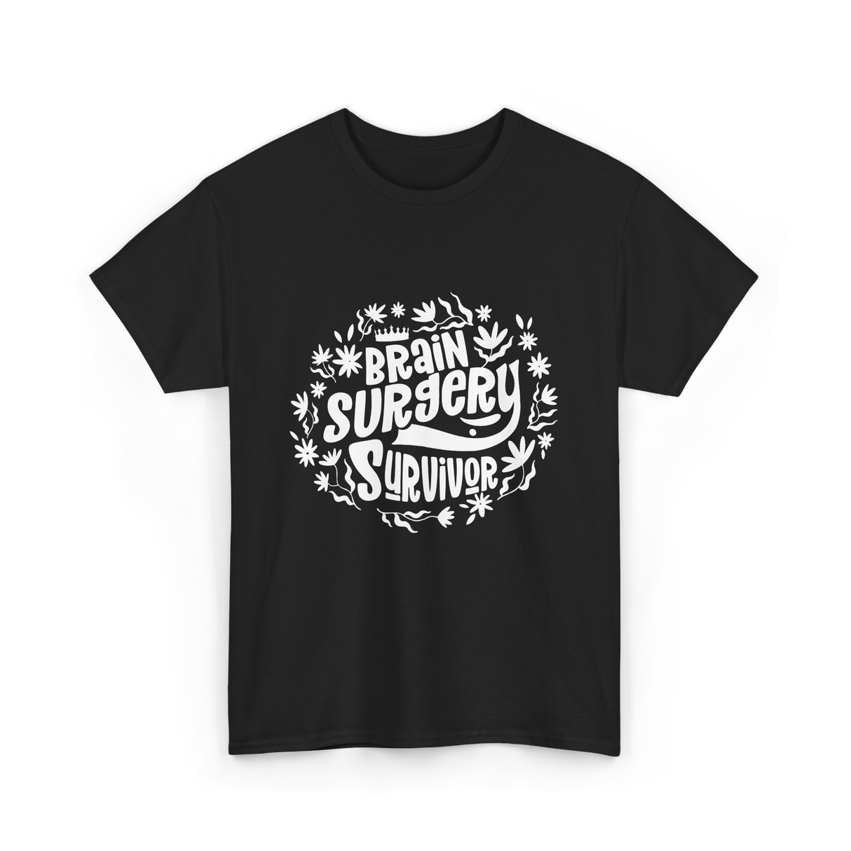 Brain Surgery Survivor T-Shirt - Black