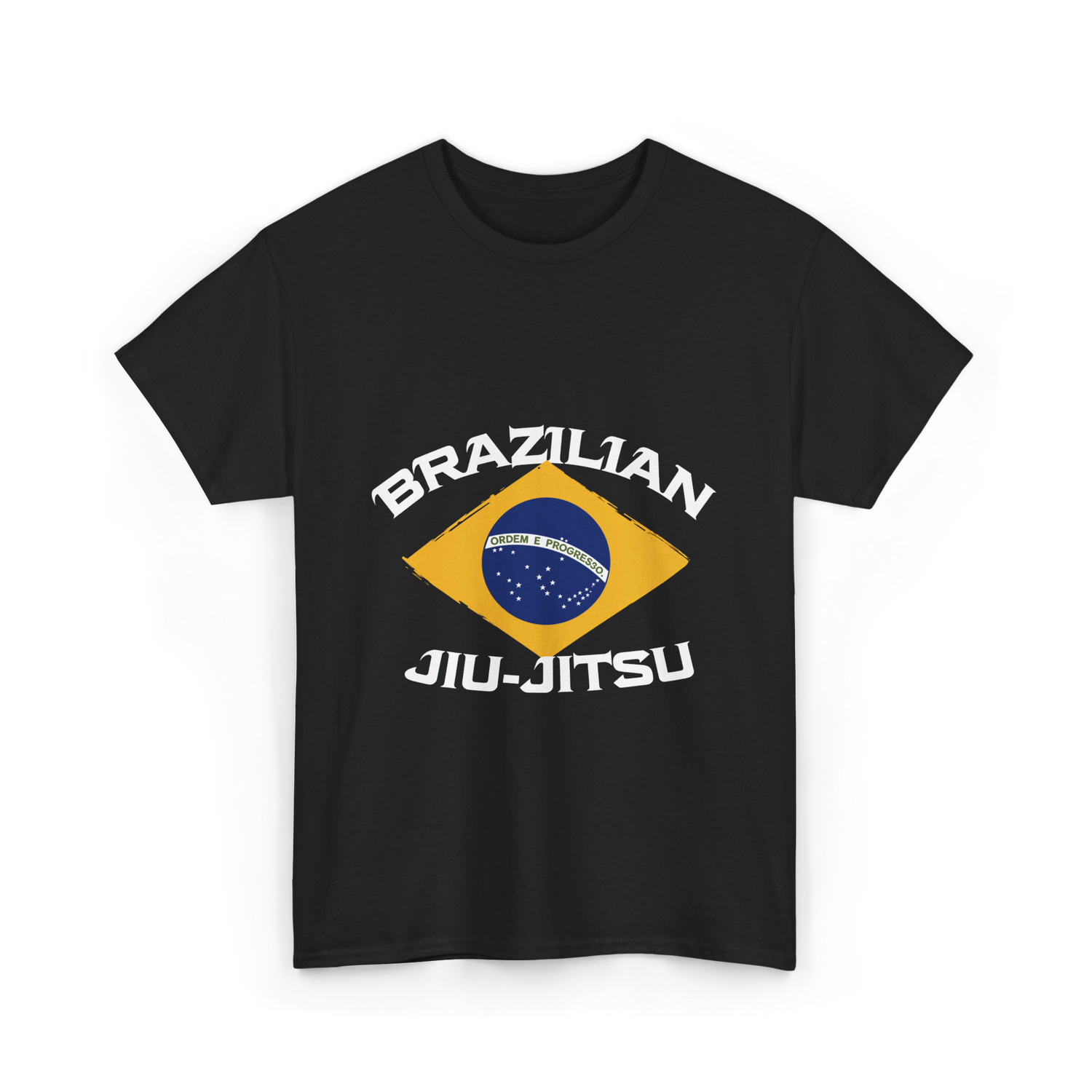 Brazilian Jiu Jitsu BJJ Grappling T-Shirt - Black