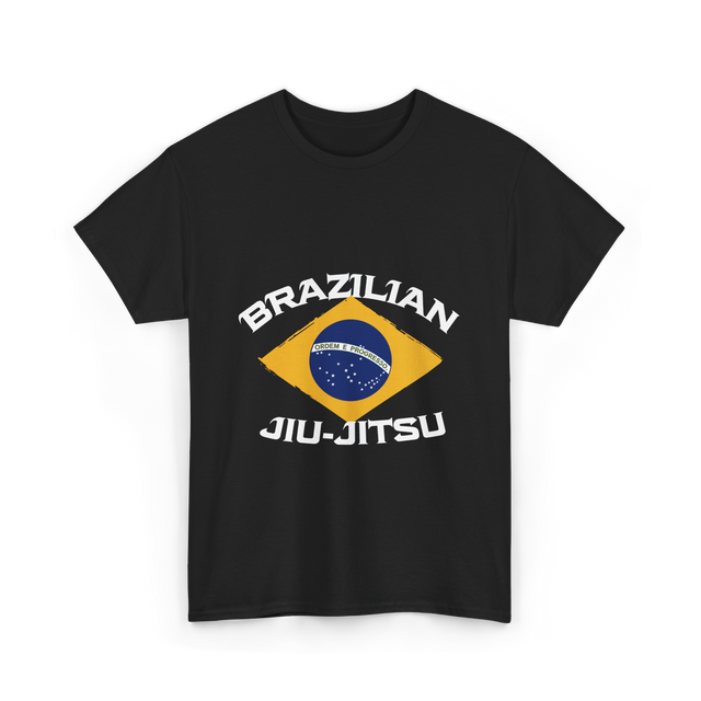 Brazilian Jiu Jitsu BJJ Grappling T-Shirt - Black