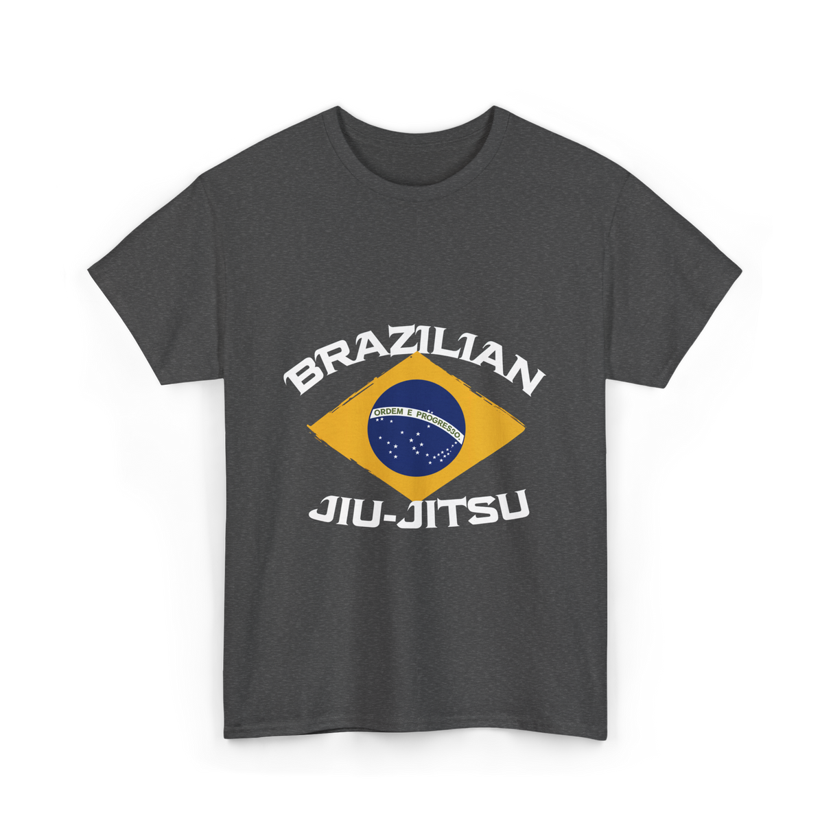 Brazilian Jiu Jitsu BJJ Grappling T-Shirt - Dark Heather