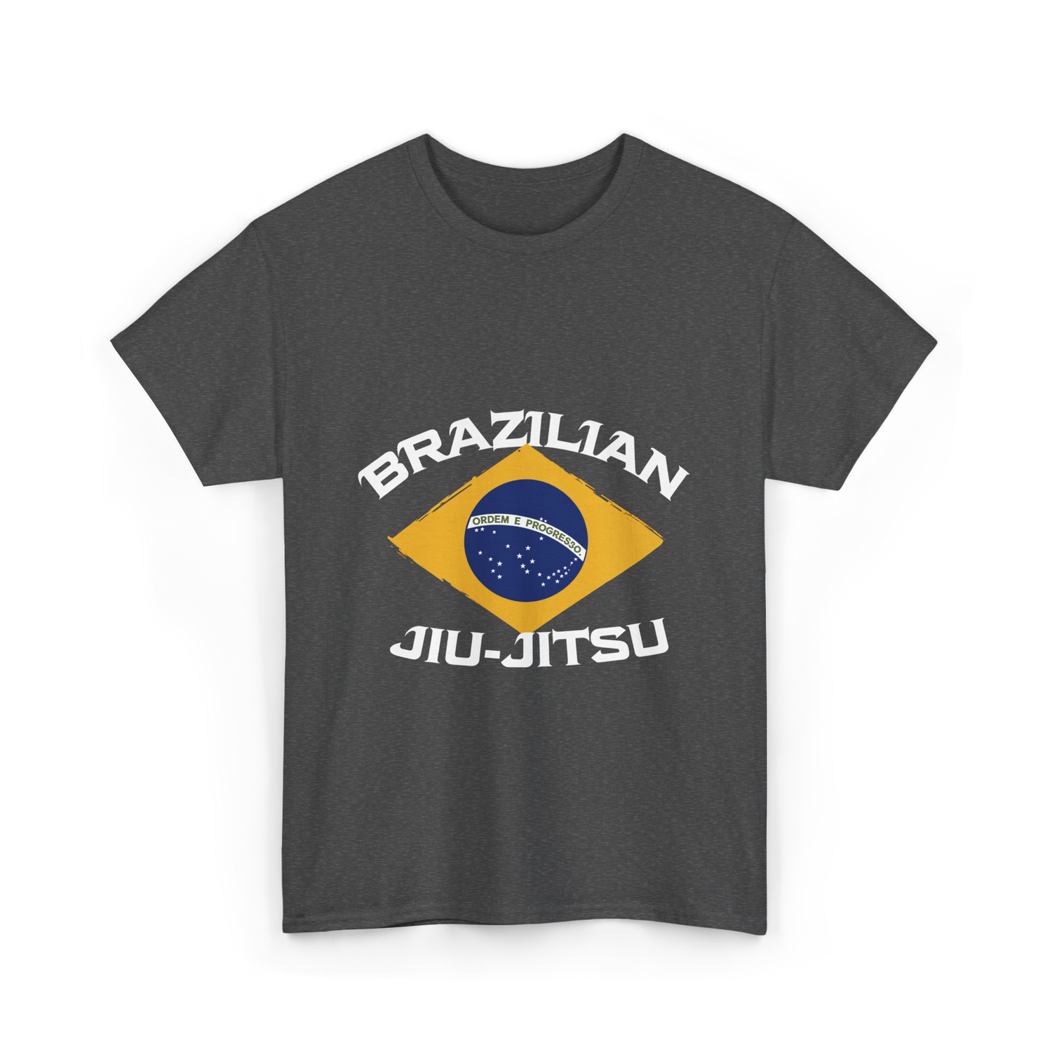 Brazilian Jiu Jitsu BJJ Grappling T-Shirt - Dark Heather