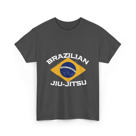Brazilian Jiu Jitsu BJJ Grappling T-Shirt - Dark Heather