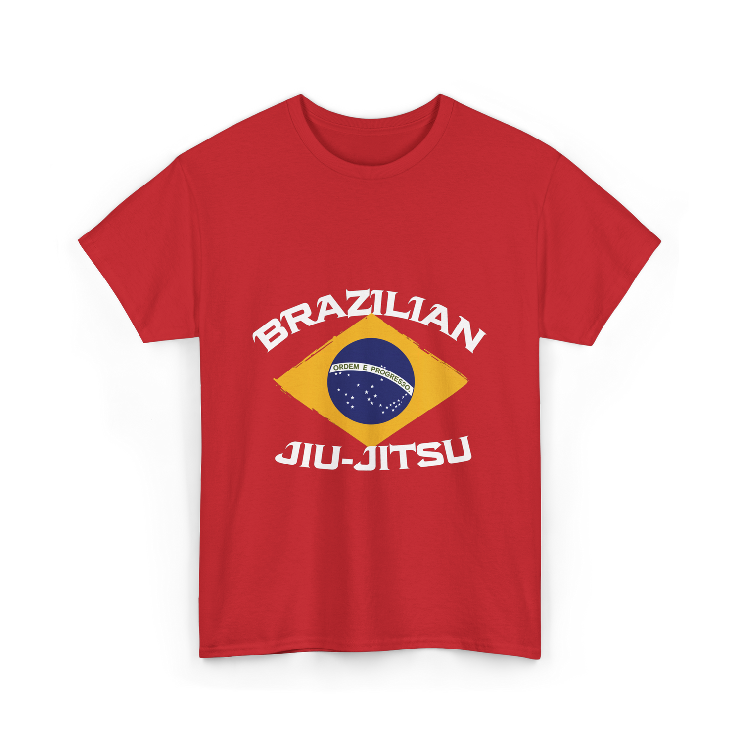 Brazilian Jiu Jitsu BJJ Grappling T-Shirt - Red
