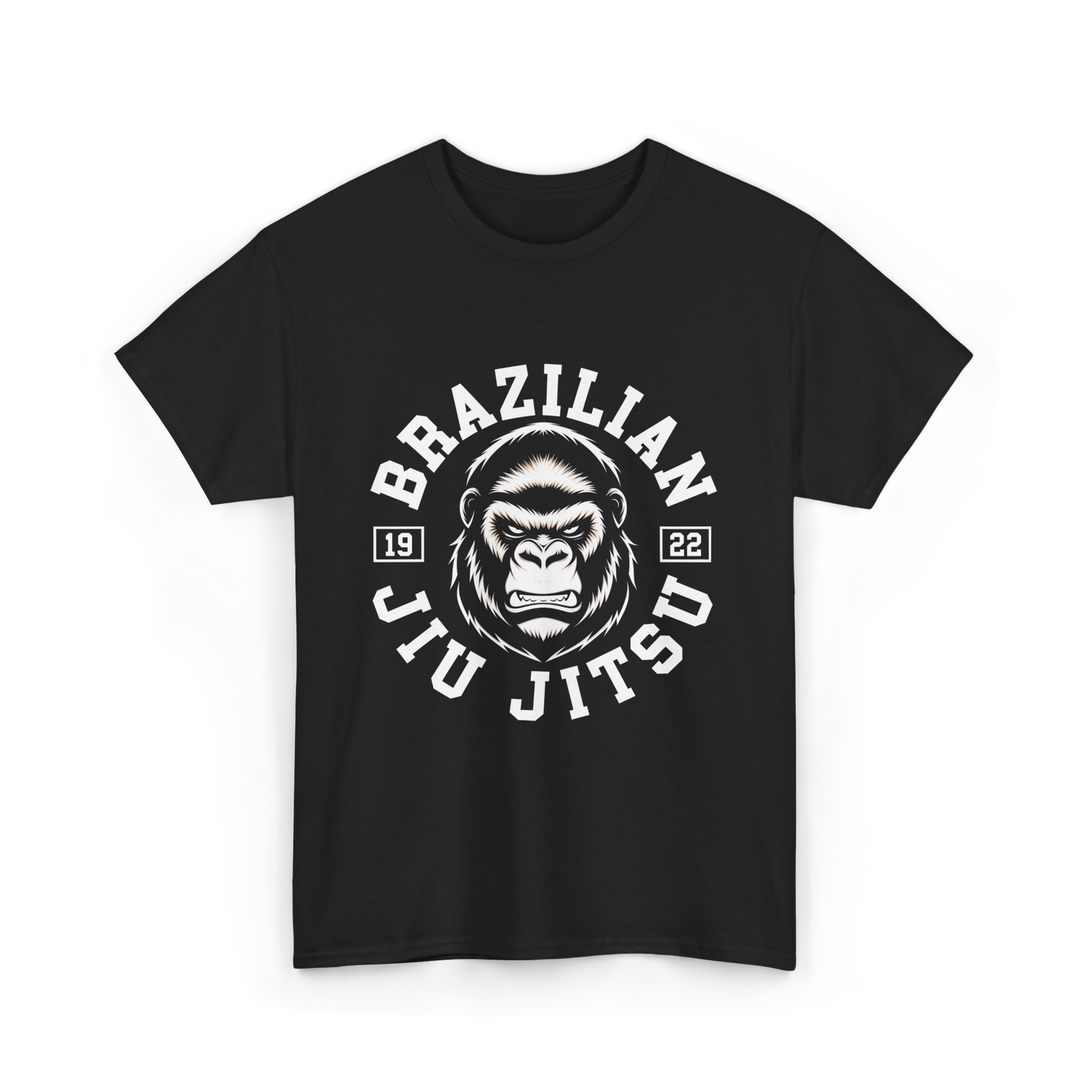 Brazilian Jiu Jitsu BJJ Martial Arts T-Shirt - Black