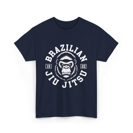 Brazilian Jiu Jitsu BJJ Martial Arts T-Shirt - Navy