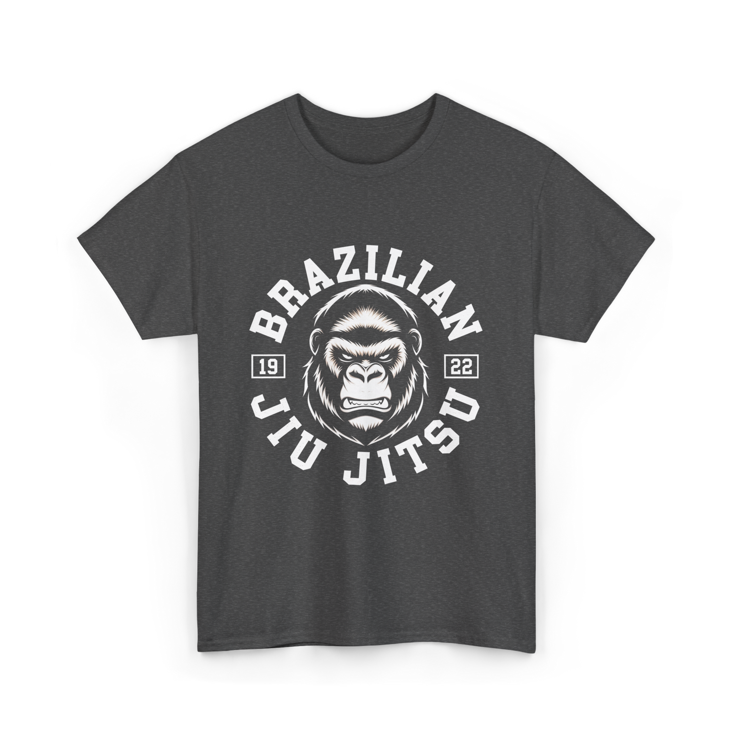 Brazilian Jiu Jitsu BJJ Martial Arts T-Shirt - Dark Heather