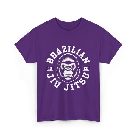 Brazilian Jiu Jitsu BJJ Martial Arts T-Shirt - Purple