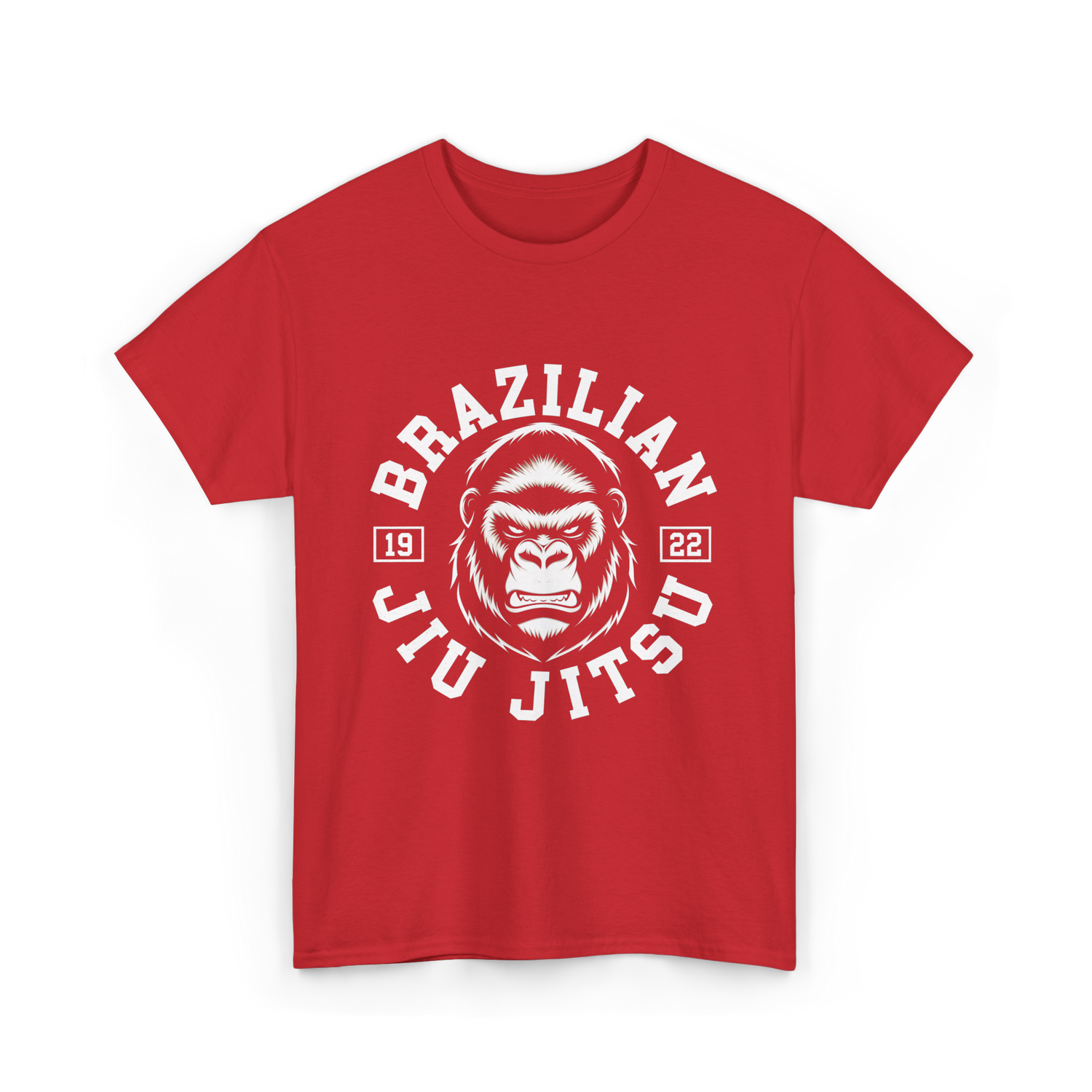 Brazilian Jiu Jitsu BJJ Martial Arts T-Shirt - Red