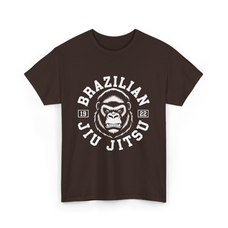 Brazilian Jiu Jitsu BJJ Martial Arts T-Shirt - Dark Chocolate