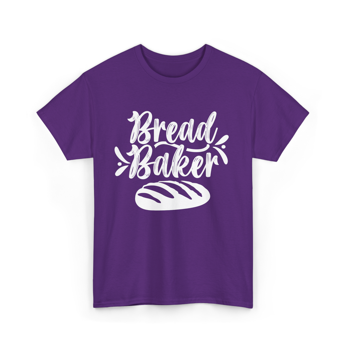 Bread Baker Baking Loaf T-Shirt - Purple