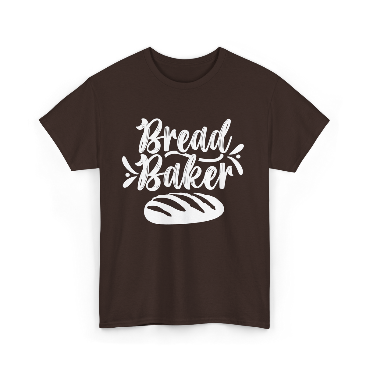 Bread Baker Baking Loaf T-Shirt - Dark Chocolate
