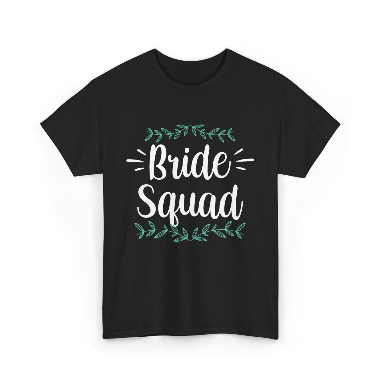 Bride Squad Wedding Party T-Shirt - Black