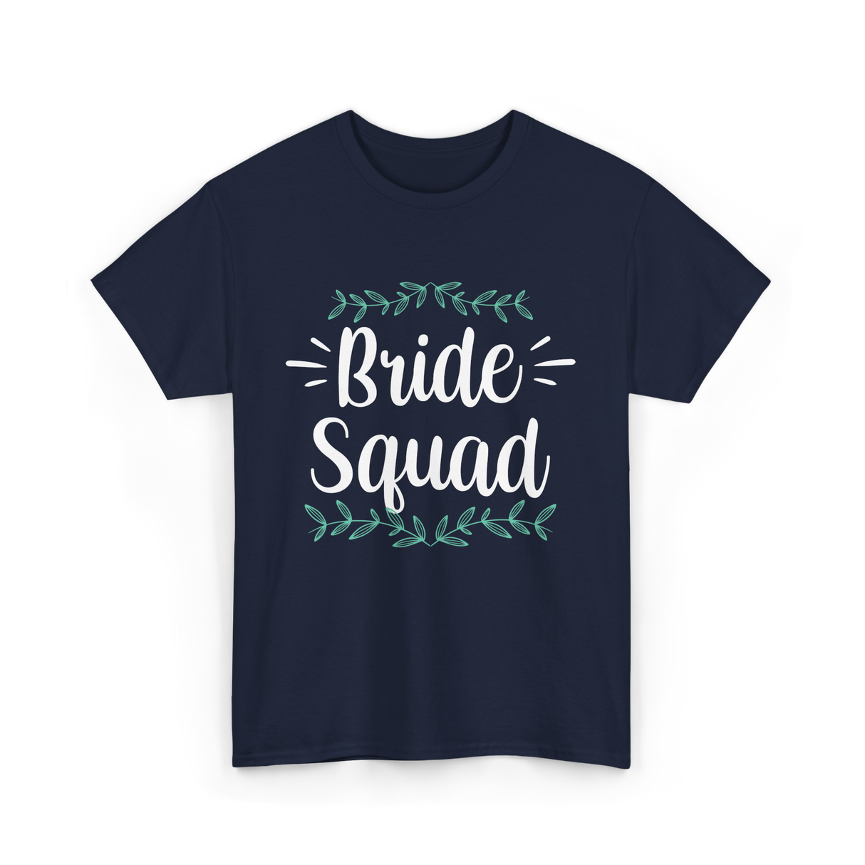 Bride Squad Wedding Party T-Shirt - Navy