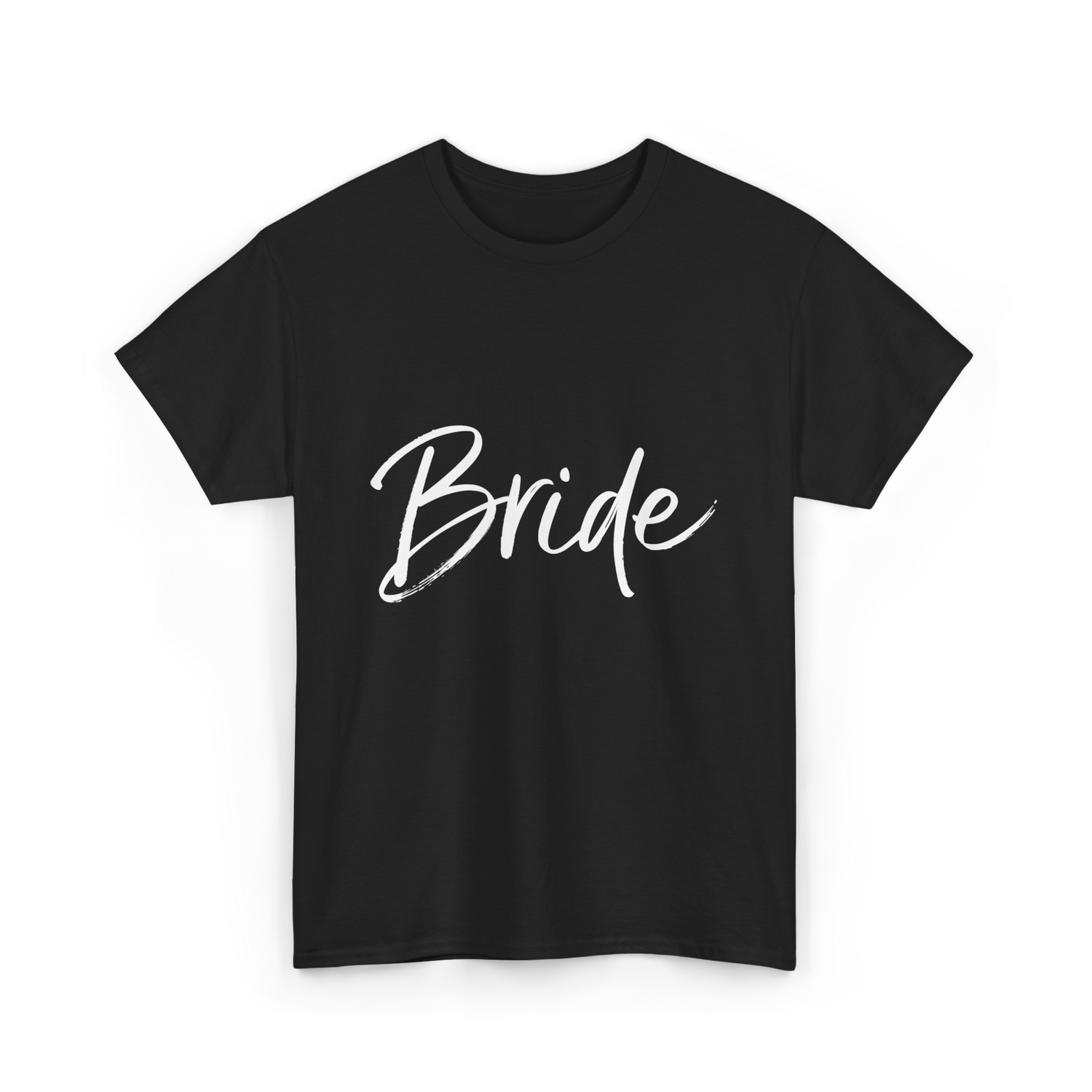 Bride Wedding Bride T-Shirt - Black