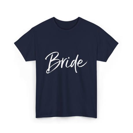 Bride Wedding Bride T-Shirt - Navy