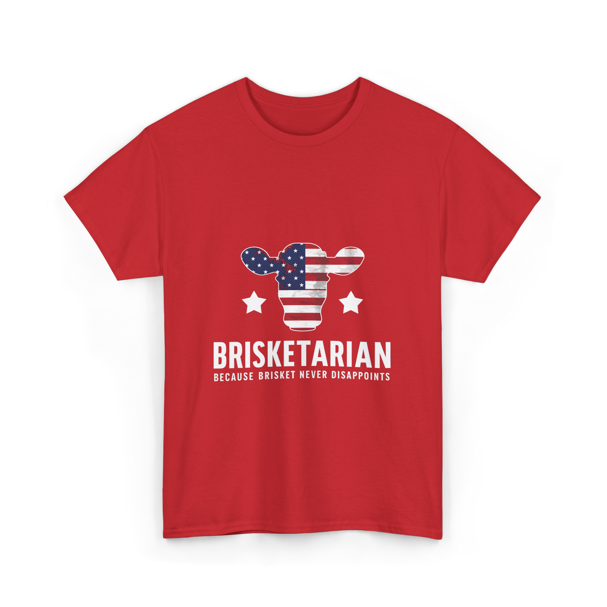 Brisketarian Brisket BBQ Lover T-Shirt - Red