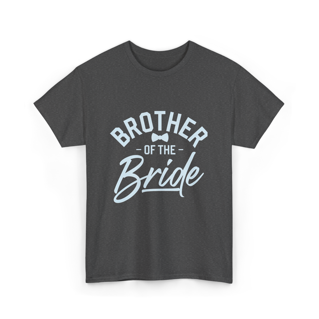 Brother of the Bride Wedding T-Shirt - Dark Heather