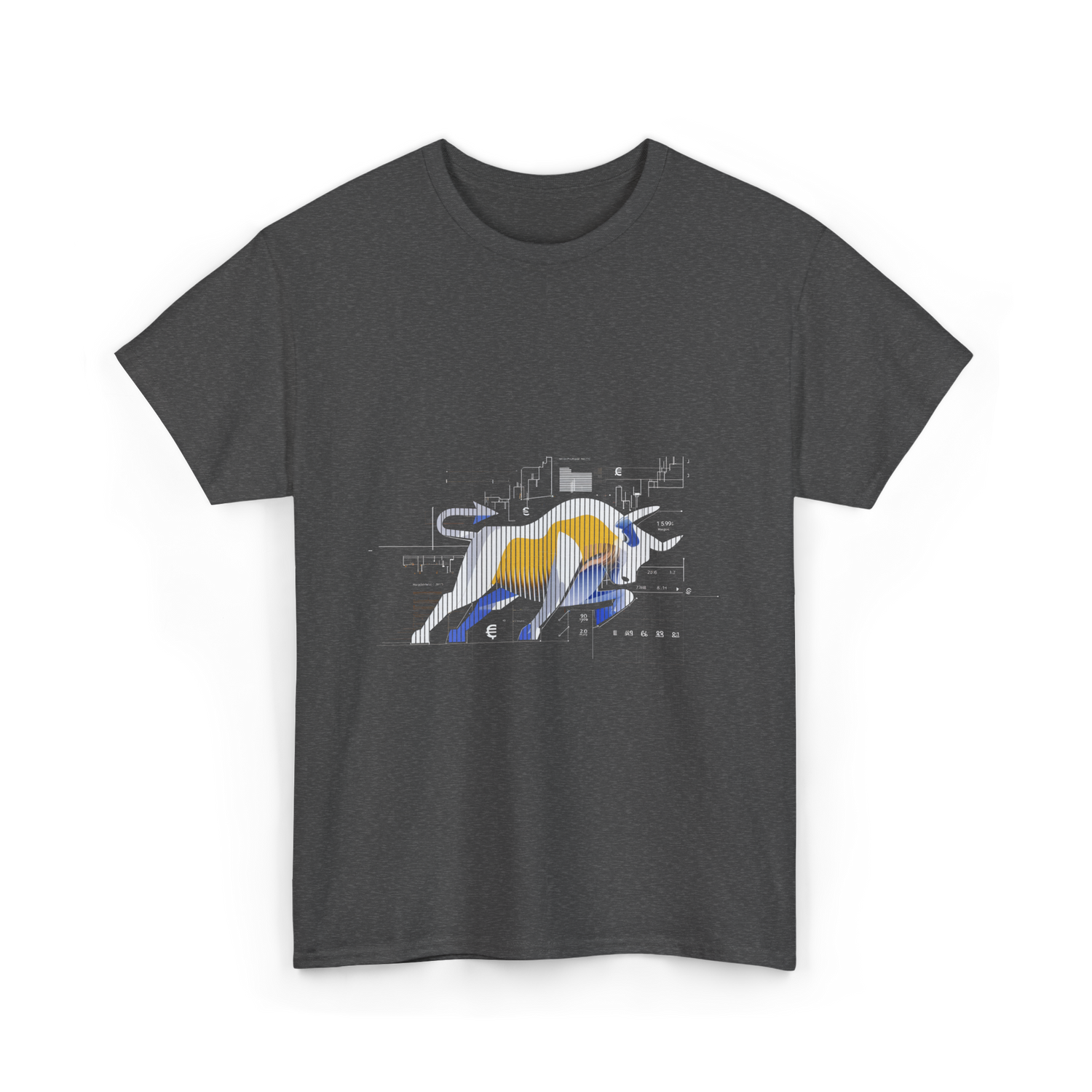 Bull Market Stock Trading Investor T-Shirt - Dark Heather