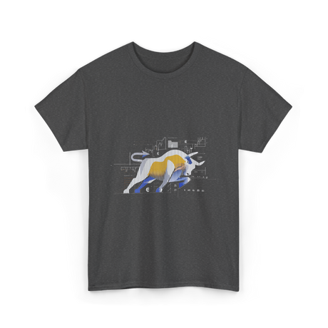 Bull Market Stock Trading Investor T-Shirt - Dark Heather