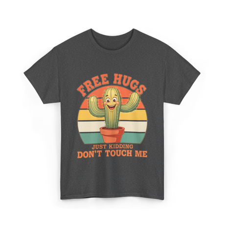 Cactus Humor T-Shirt - Dark Heather