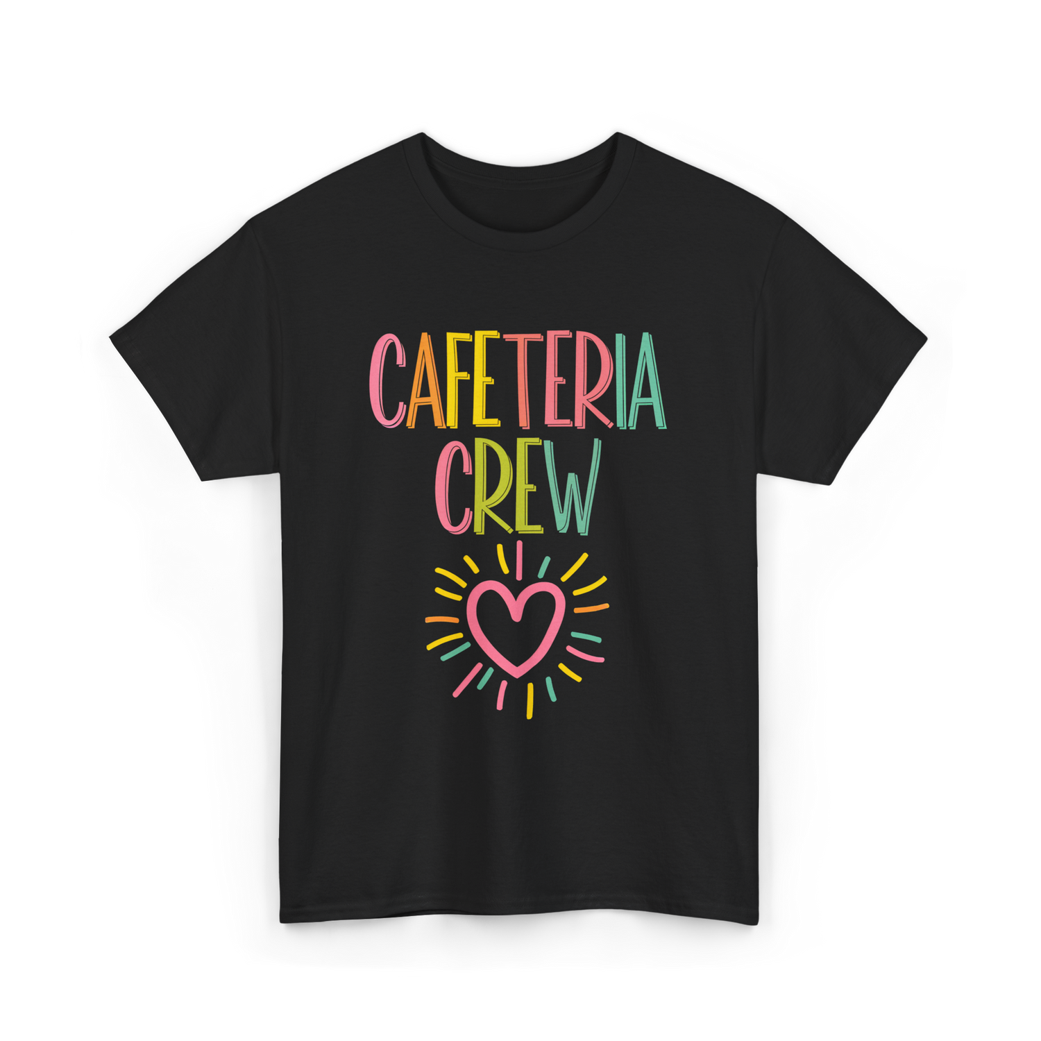Cafeteria Crew Cafeteria Worker T-Shirt - Black