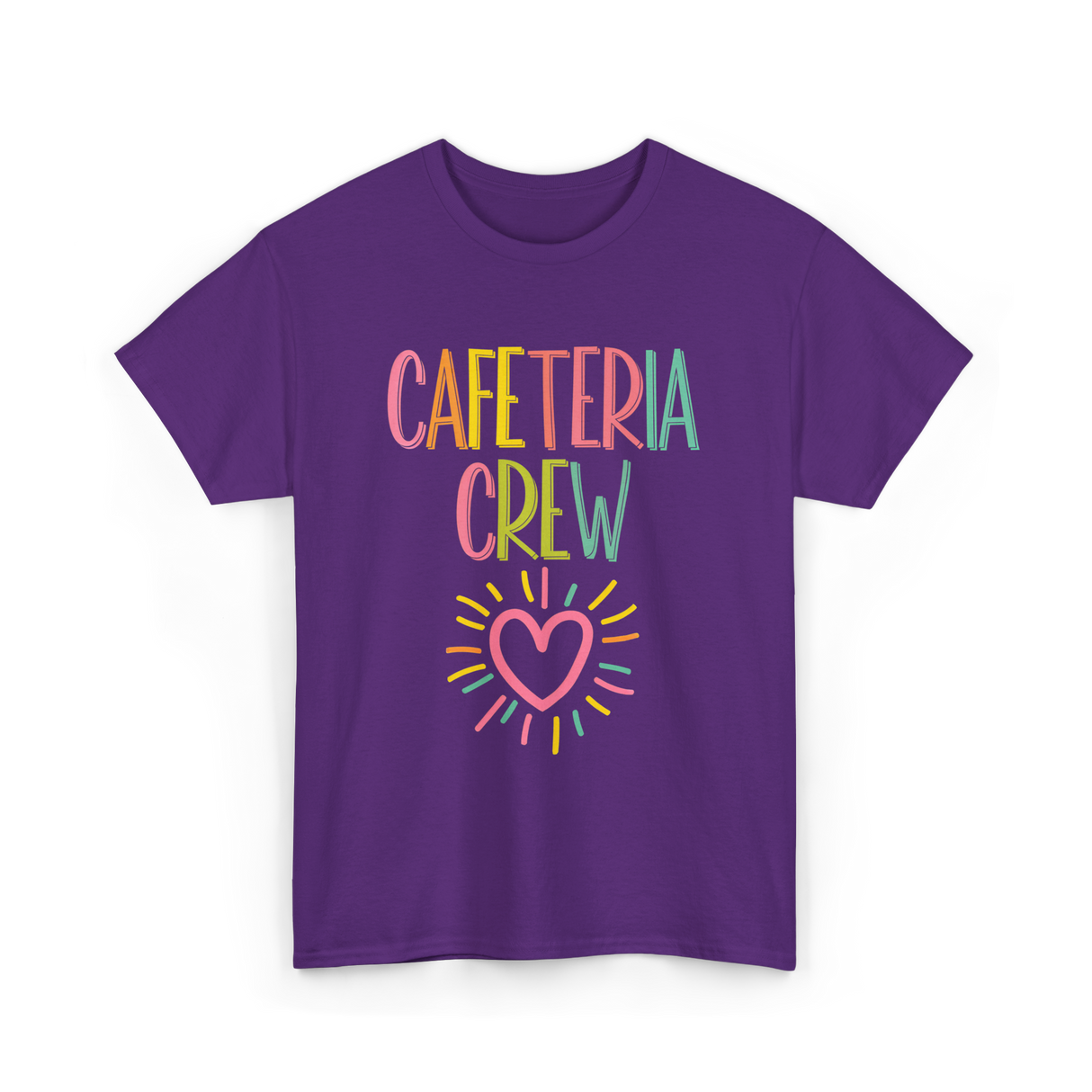 Cafeteria Crew Cafeteria Worker T-Shirt - Purple