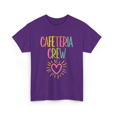 Cafeteria Crew Cafeteria Worker T-Shirt - Purple