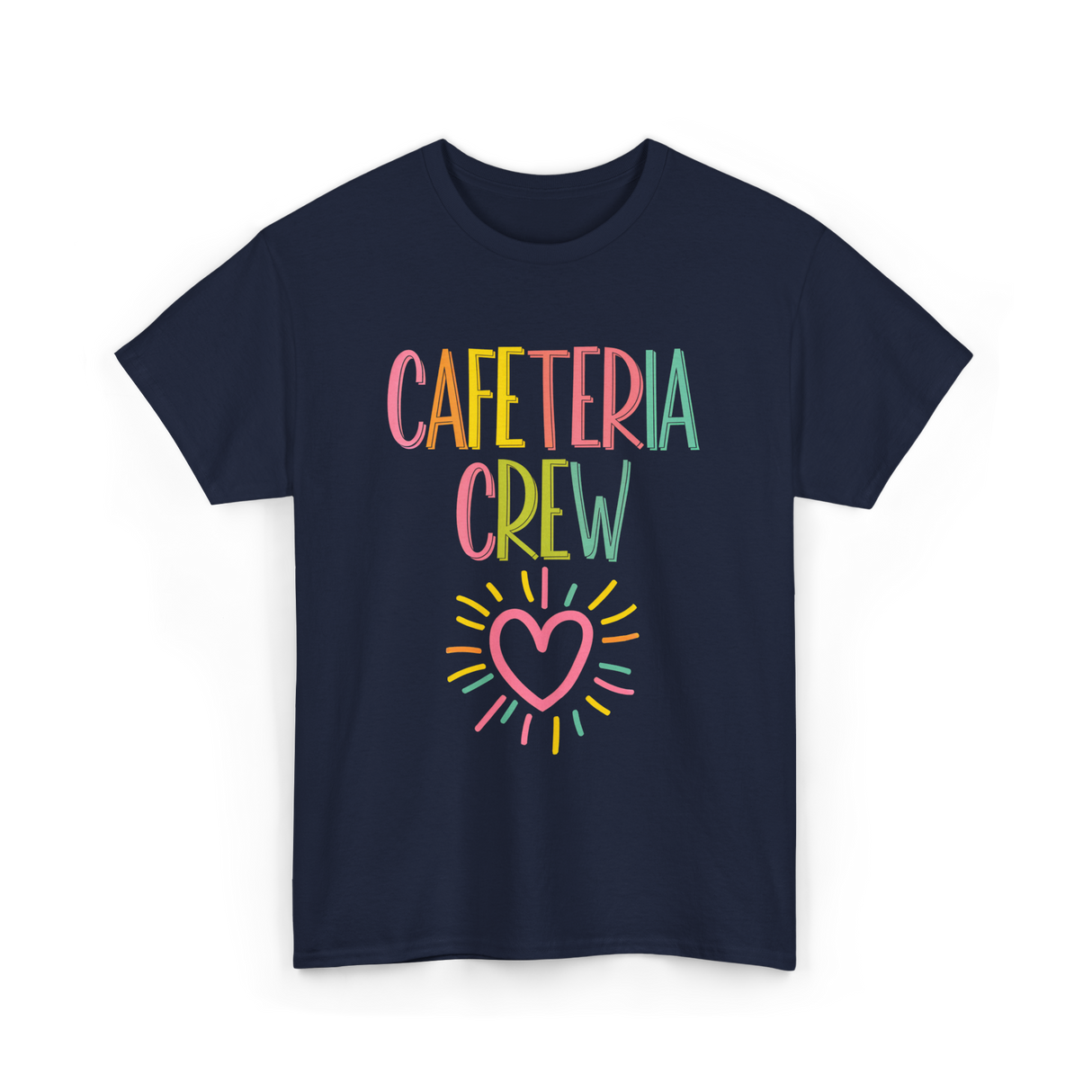 Cafeteria Crew Cafeteria Worker T-Shirt - Navy