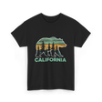 California Bear Vintage Nature T-Shirt - Black