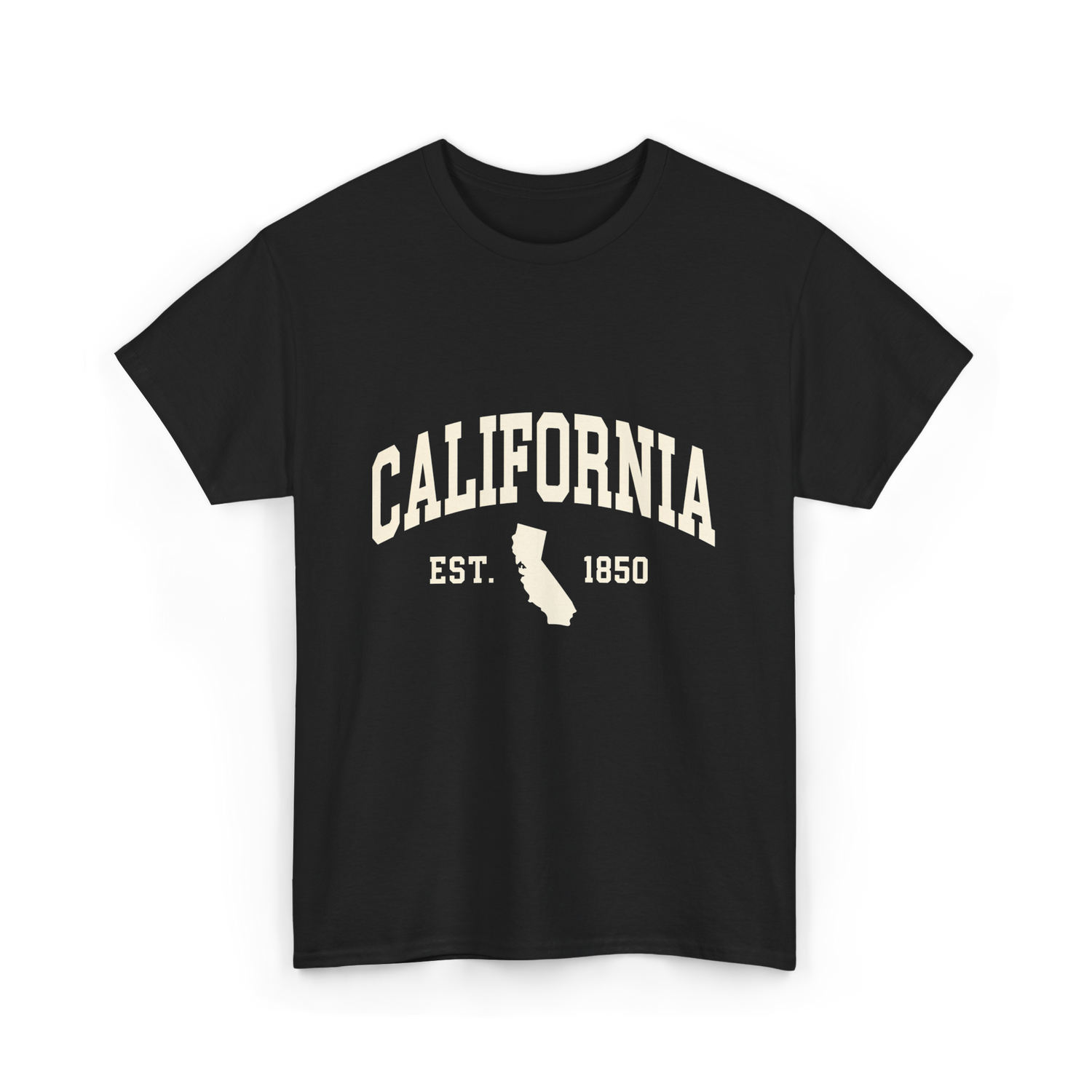 California Est 1850 California T-Shirt - Black
