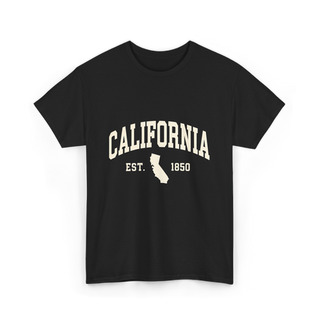 California Est 1850 California T-Shirt - Black