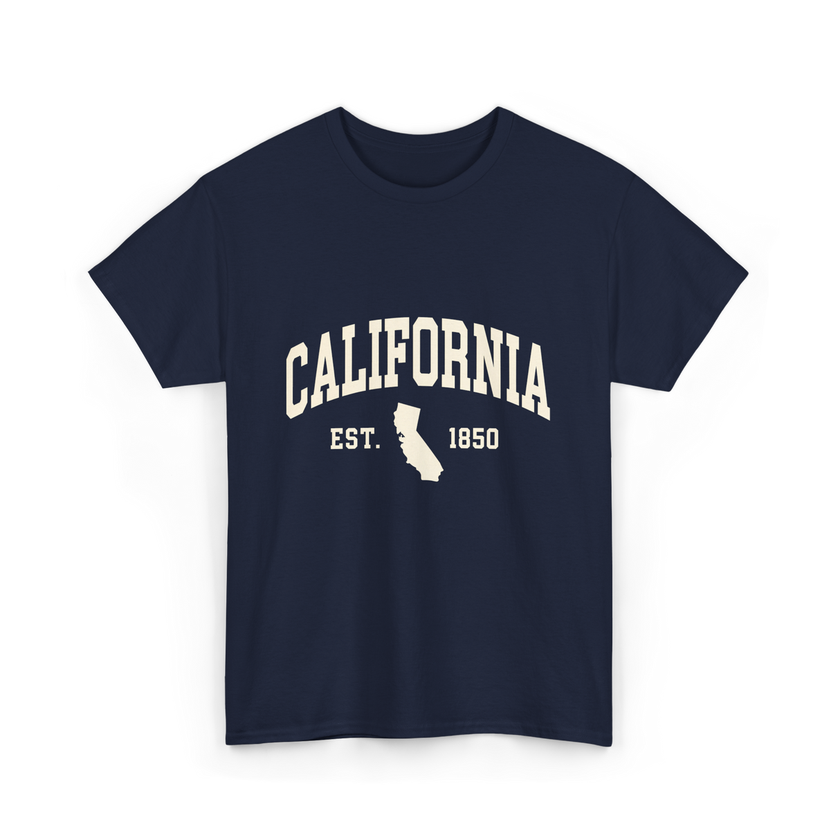 California Est 1850 California T-Shirt - Navy