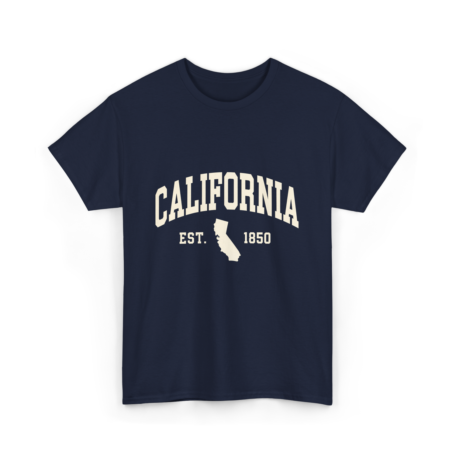 California Est 1850 California T-Shirt - Navy