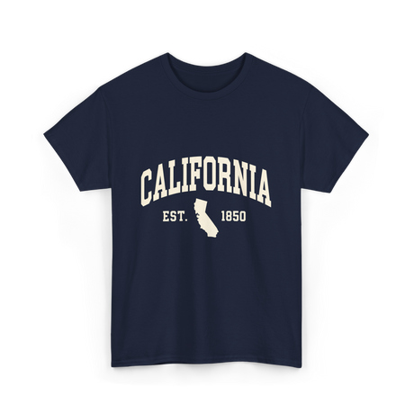 California Est 1850 California T-Shirt - Navy