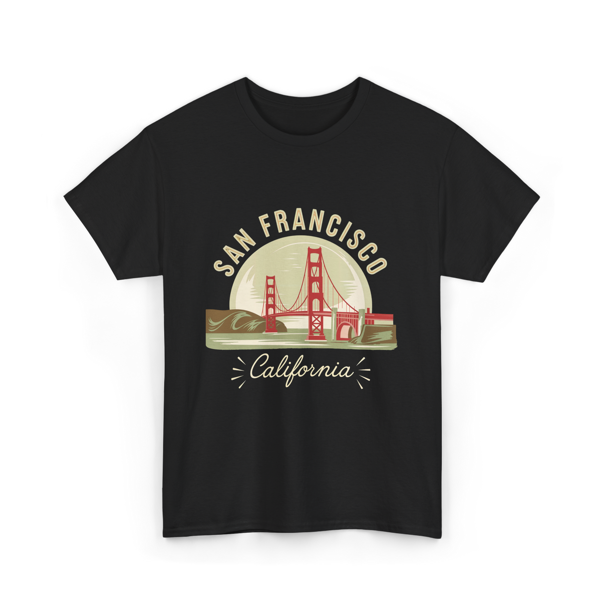 California T-Shirt - Black