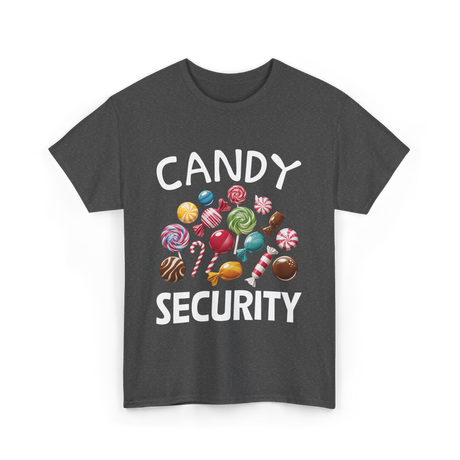 Candy Security Halloween Costume T-Shirt - Dark Heather
