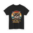 Cat Daddy Cat T-Shirt - Black