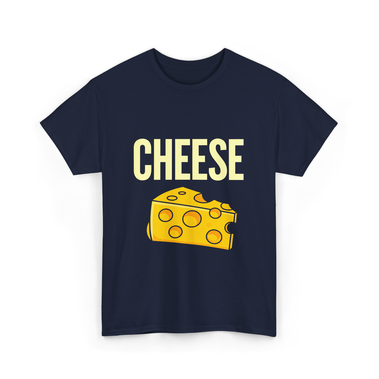 Cheese Cheese Fan T-Shirt - Navy