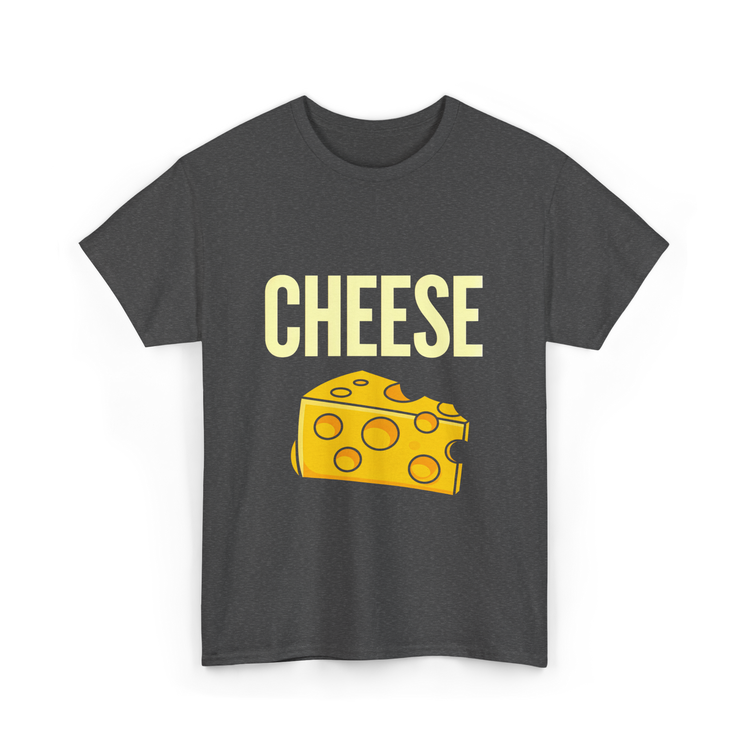 Cheese Cheese Fan T-Shirt - Dark Heather