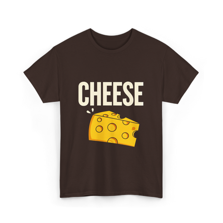 Cheese Cheese Lovers T-Shirt - Dark Chocolate