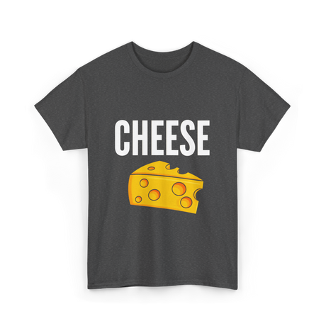 Cheese Cheeseheads Cheese Lovers T-Shirt - Dark Heather