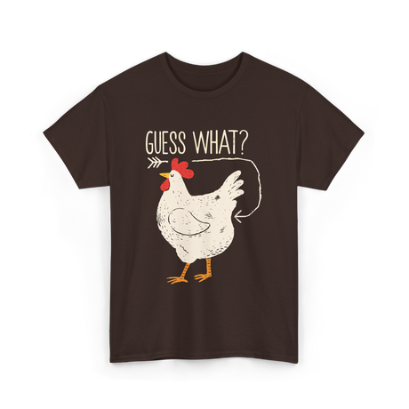 Chicken T-Shirt - Dark Chocolate