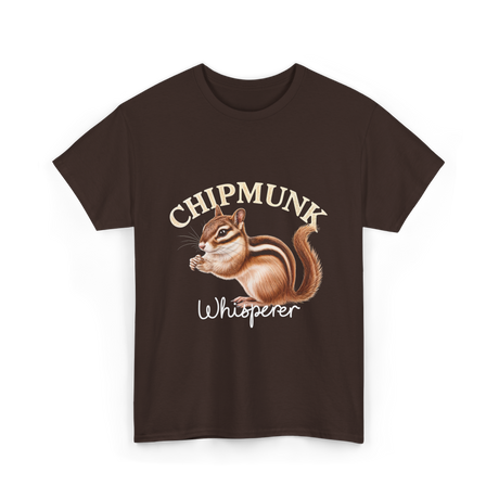 Chipmunk Whisperer Chipmunks T-Shirt - Dark Chocolate